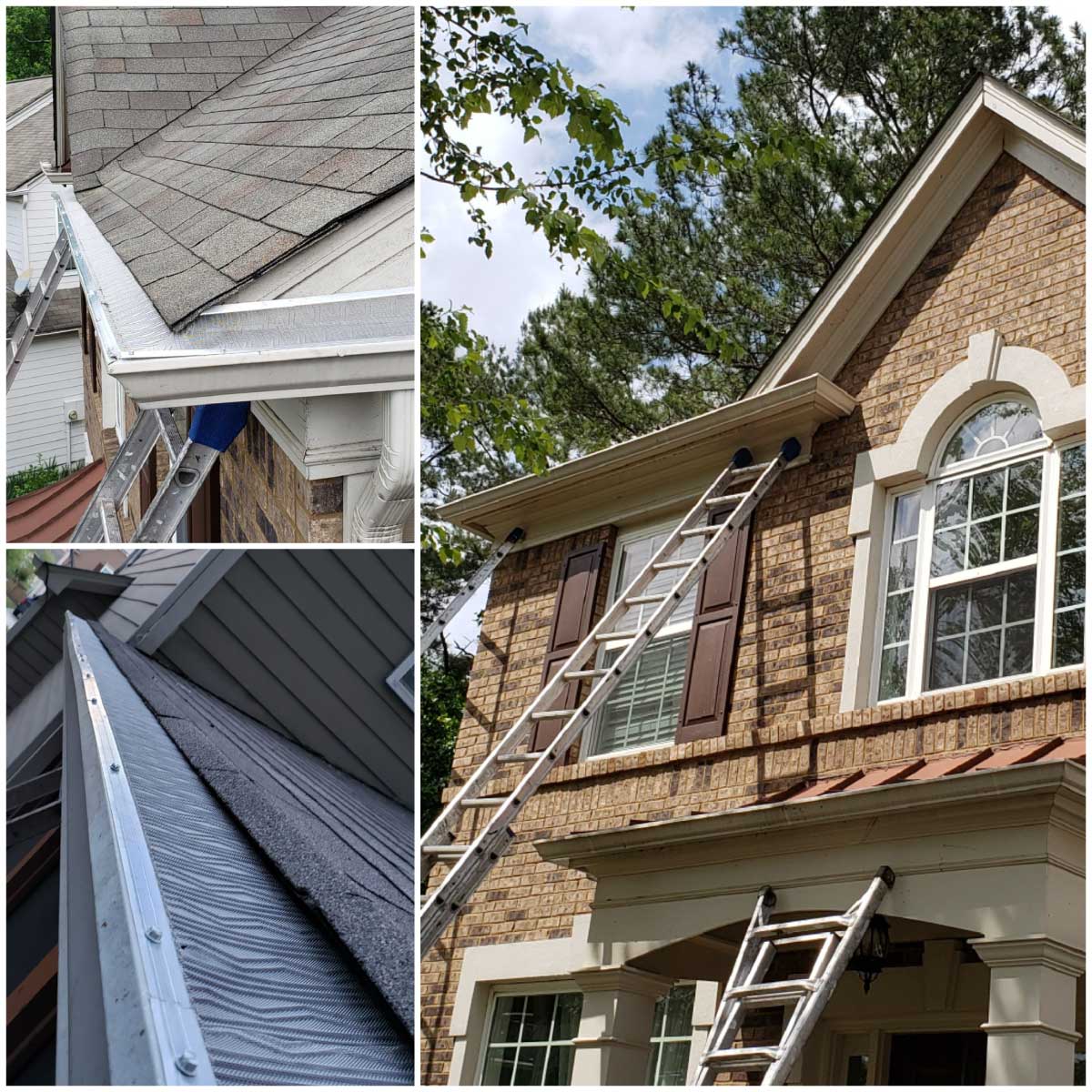 gutters services, roofing services